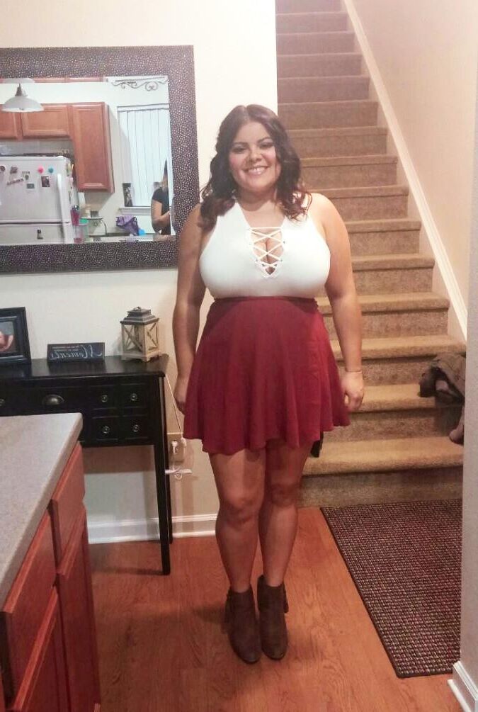 Curvy and chubby