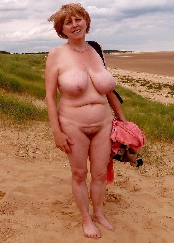 Big Boobed Lovely Nudist Granny
