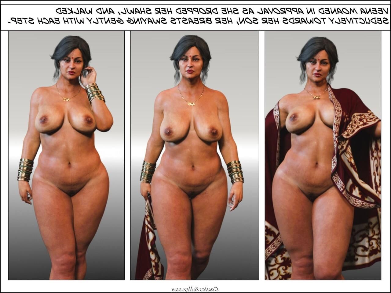 D Desi mãe e filho