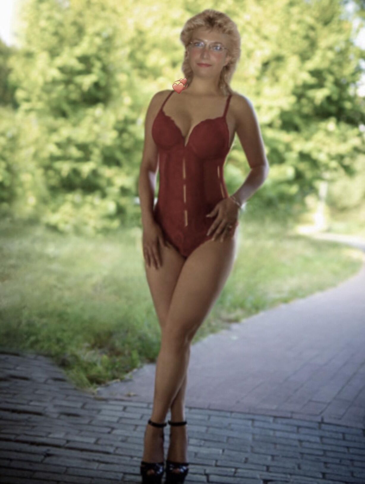 German Milf Outdoor 
