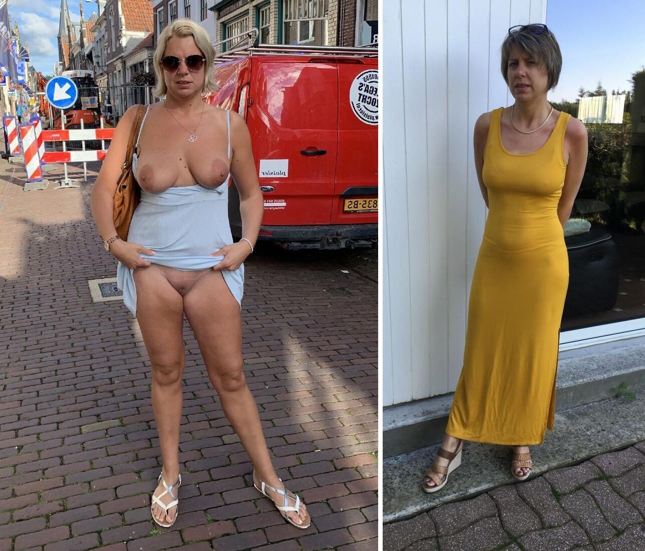  Amateur matures dressed undressed #