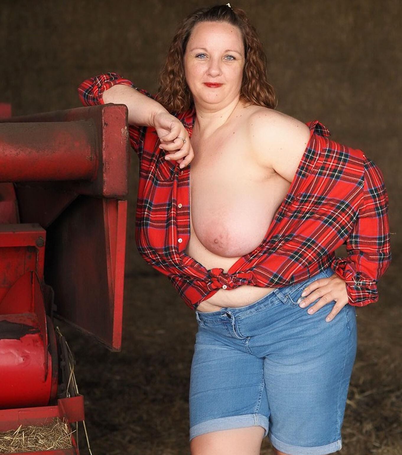 Ukrainian farmer Galina