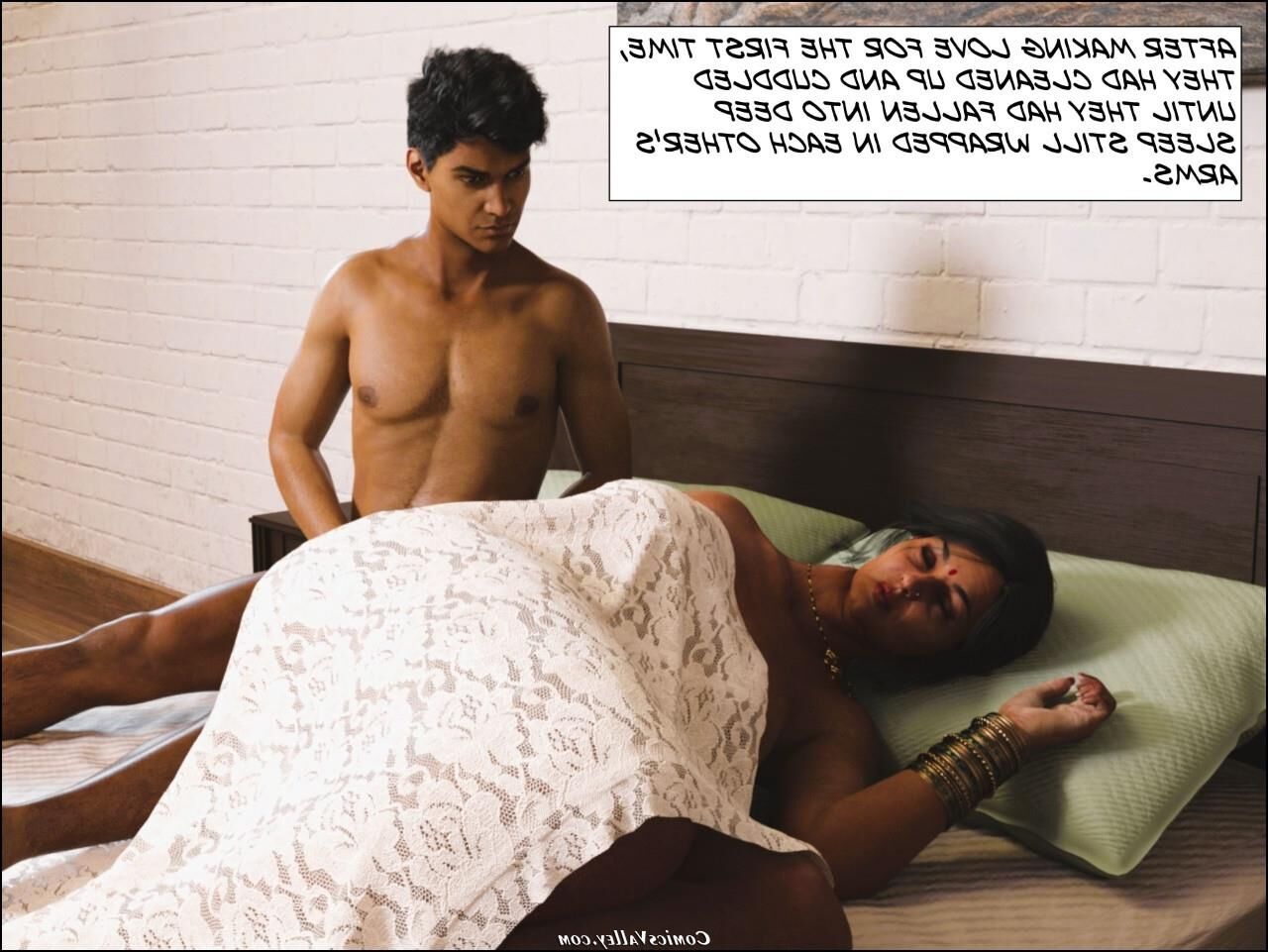 D Desi mãe e filho