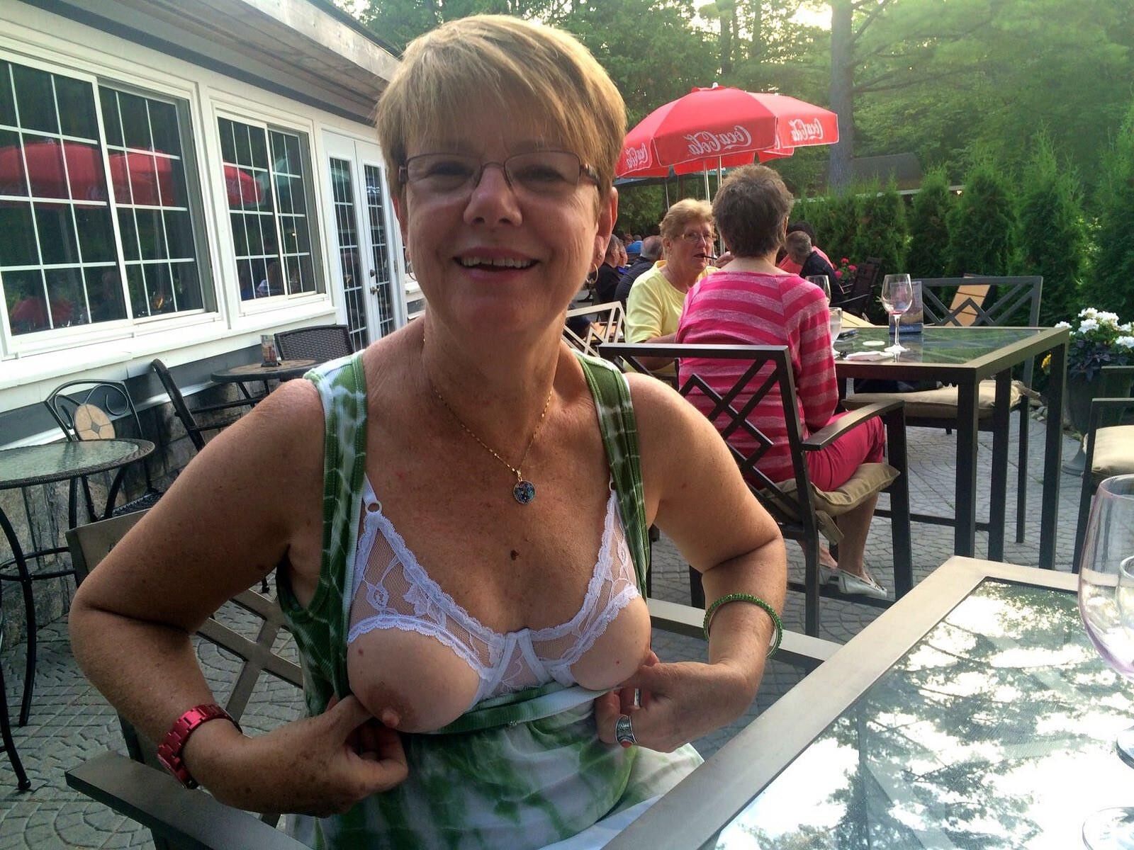 Hey mom, show me your tits! 