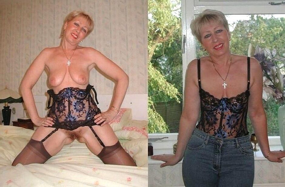  Amateur matures dressed undressed #