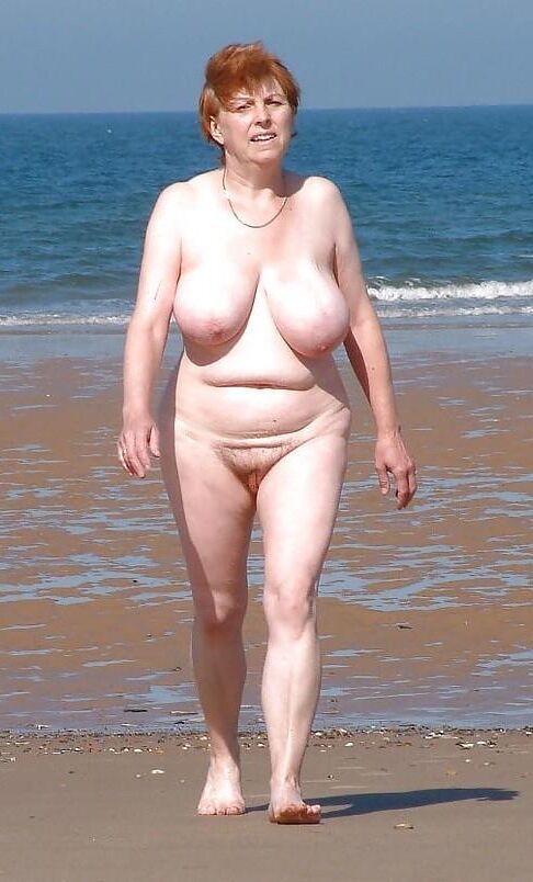 Big Boobed Lovely Nudist Granny