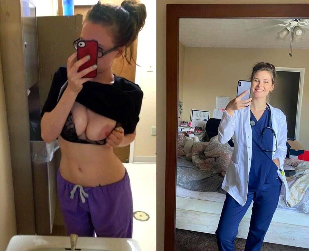 Aficionados desnudos vestidos