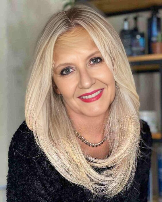 Hermosa abuela y caras maduras