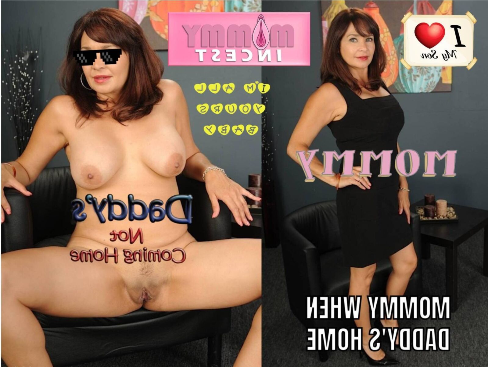 Mommy Son Incest Fantasy \ "Daddy no volverá a casa \" No.