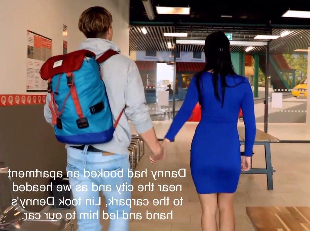 Lin seduz Denny, seu amante viking e fã de longa data