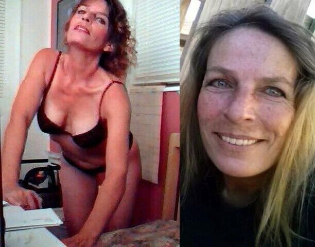 Tía madura de Florida Cynthia vestida desnuda