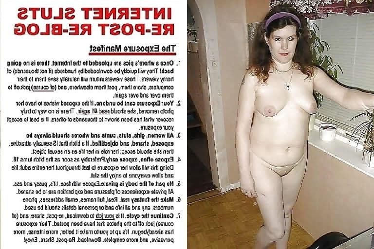 Exponierte Hure