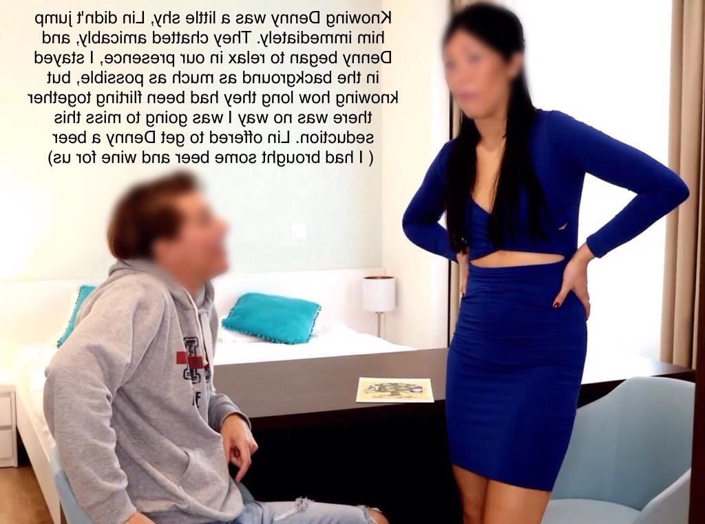 Lin seduz Denny, seu amante viking e fã de longa data