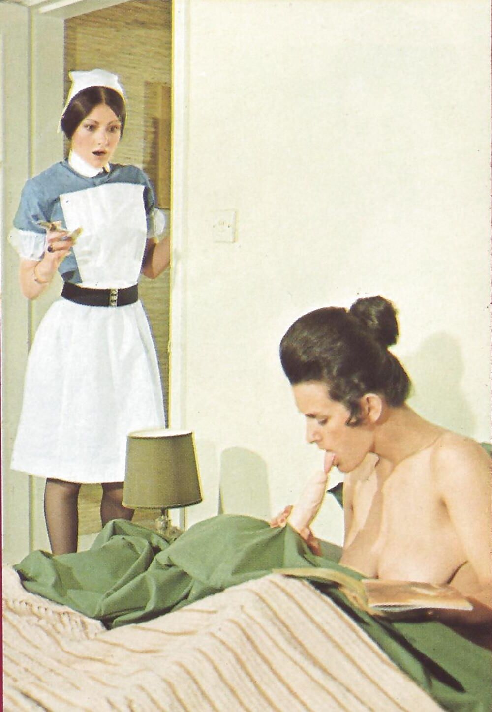 Vintage -Krankenschwester