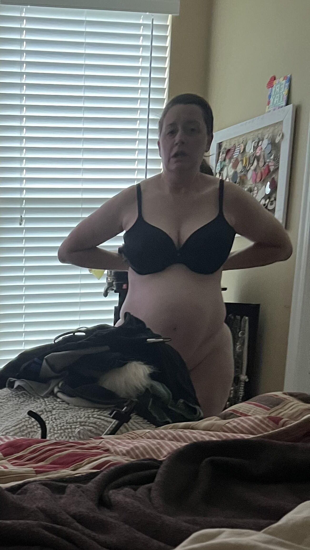 Fat Fuckpig Carrie Lynn Spied on Before and after Pussy Pounding