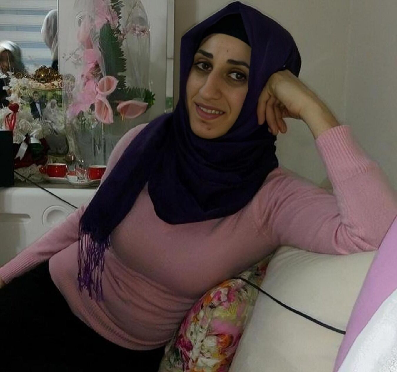 VINTAGE TURKISH HIJAB SEXSI PHOTO 