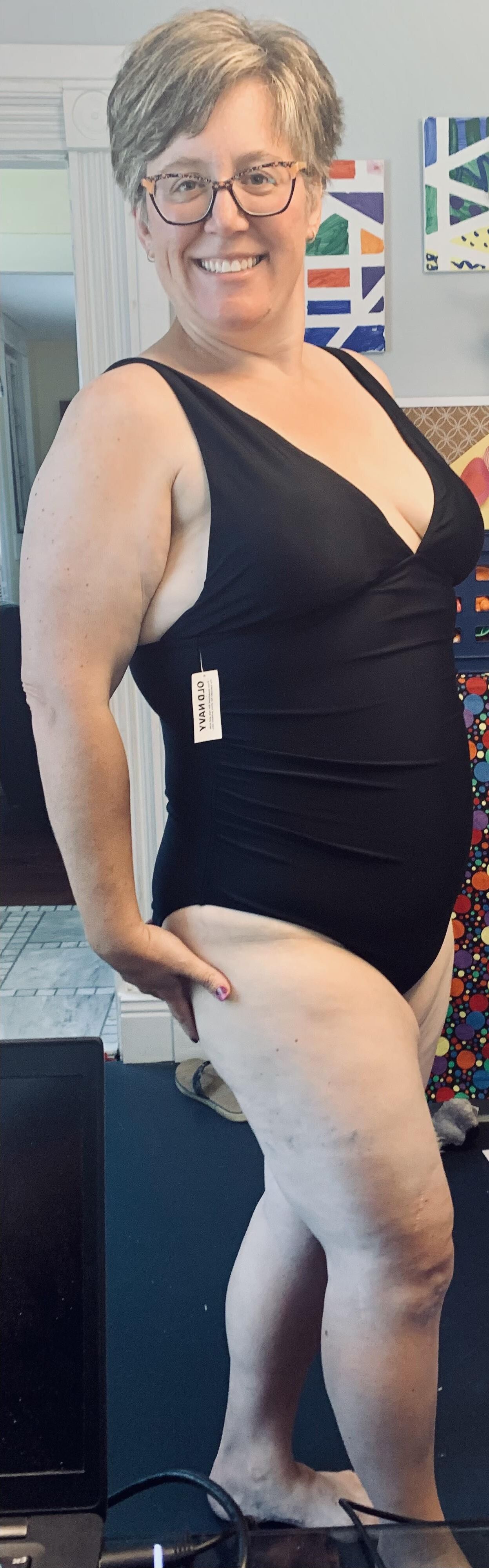 Jennifer BBW Wife Dressed / Undressed