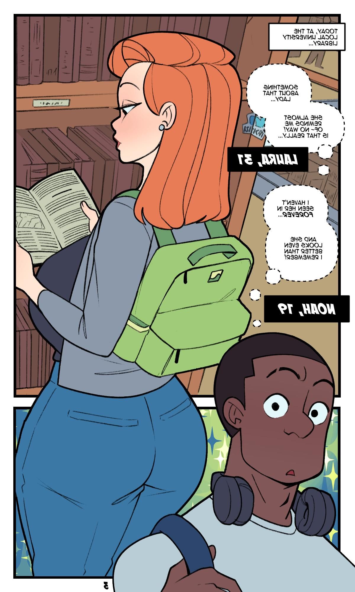 MILF Sitter Comic