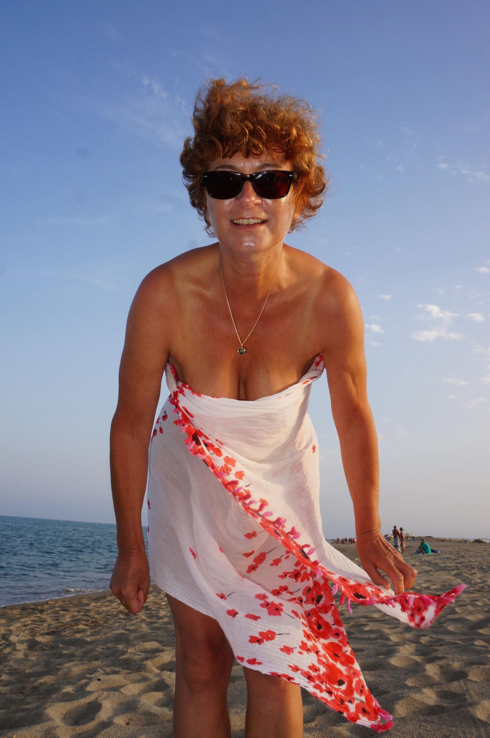 Wife show in holidays