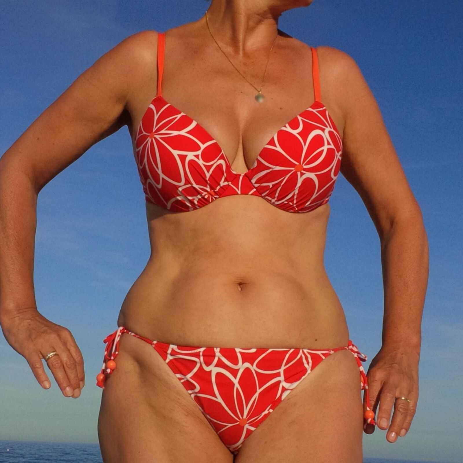 Wife show in holidays