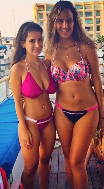 Top Busting Swimsuit Tits 