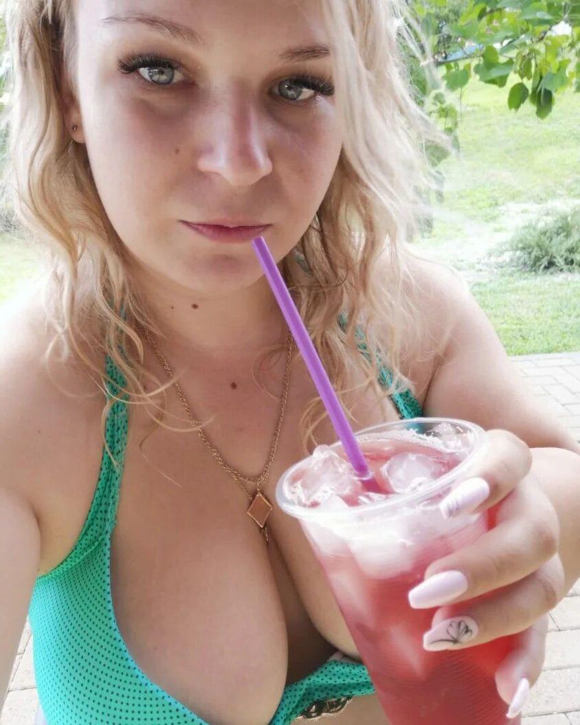 Russian woman in bikini 