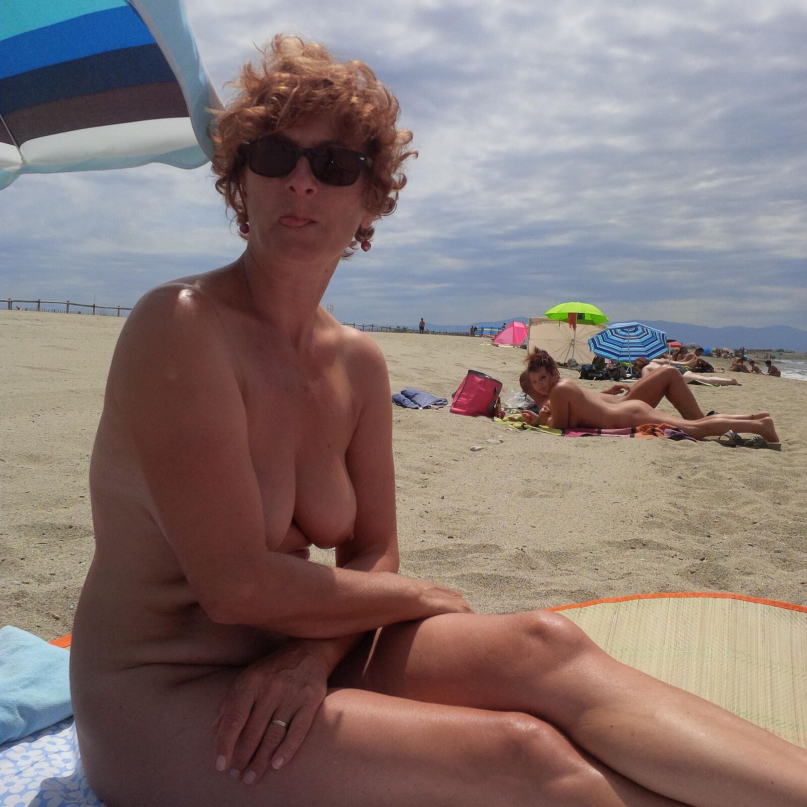 Wife show in holidays