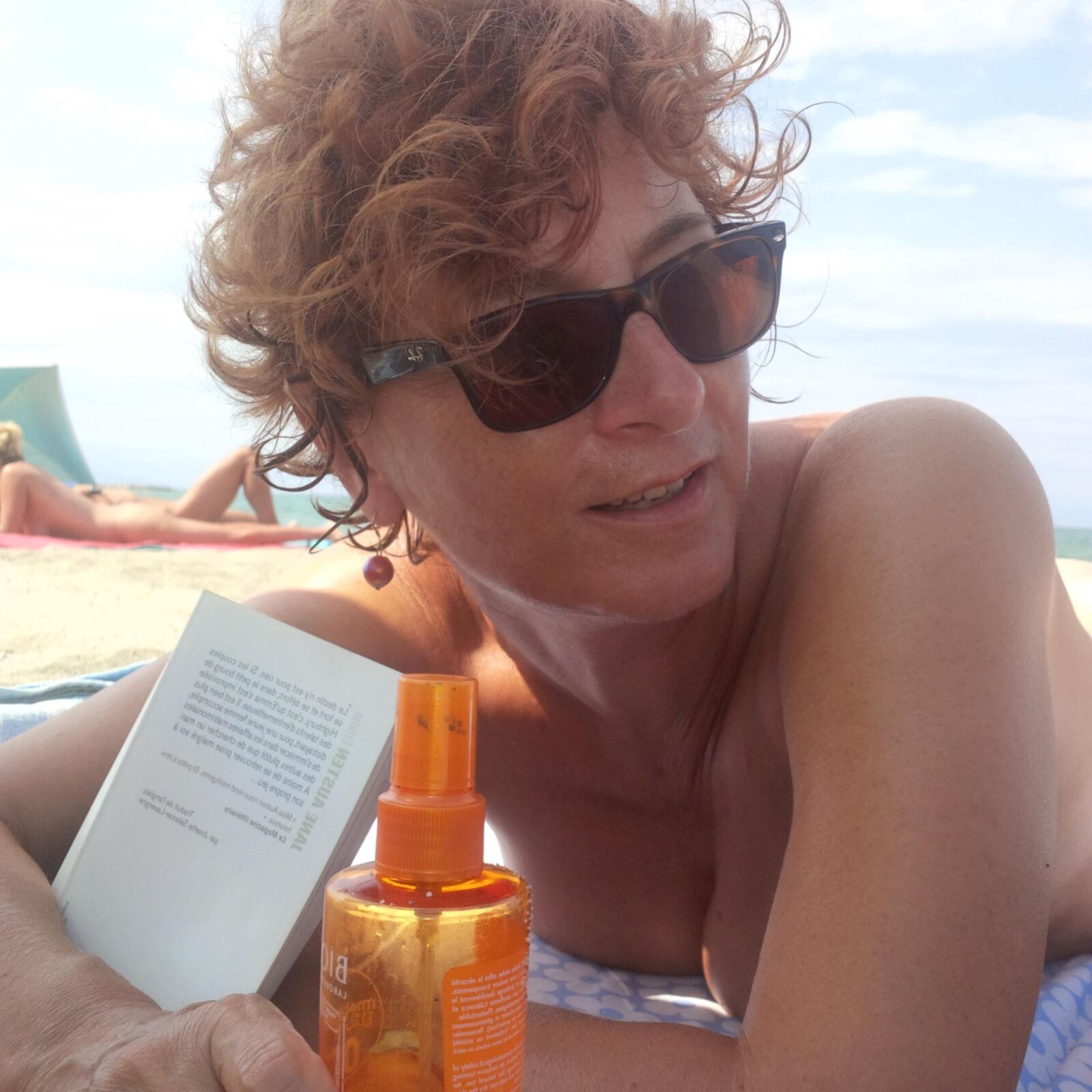 Wife show in holidays