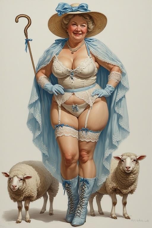Reife Cosplay Bo Peep