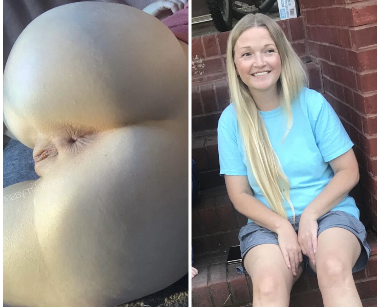 Perfect blonde wife pussy