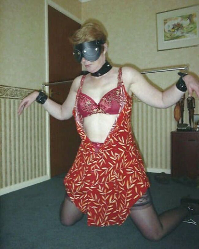 Vintage Milf in bondage