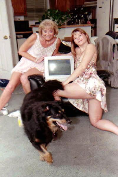 Juste de la vraie mère et fille vintage
