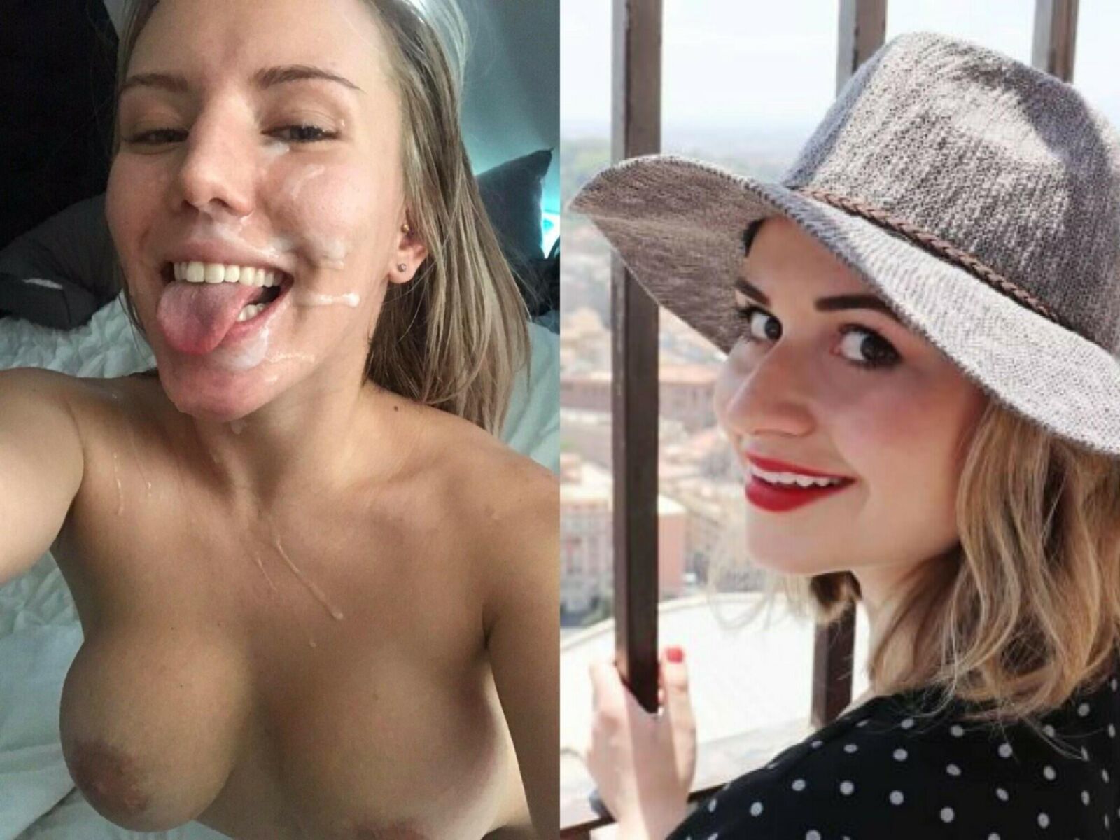 Before and after wives and mothers 