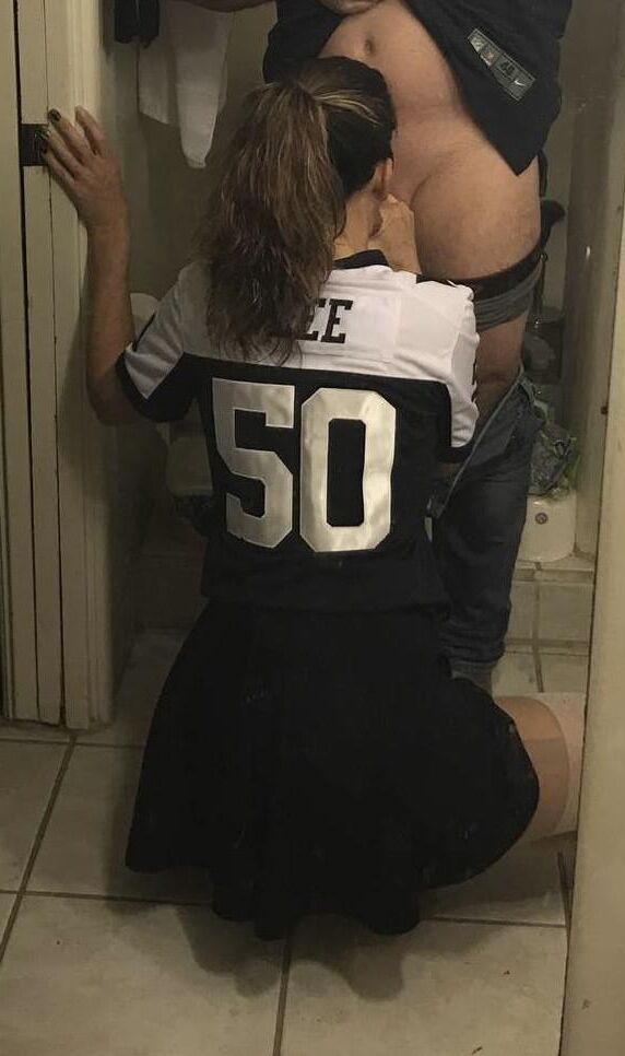 Dallas Cowboy fans in pantyhose then some