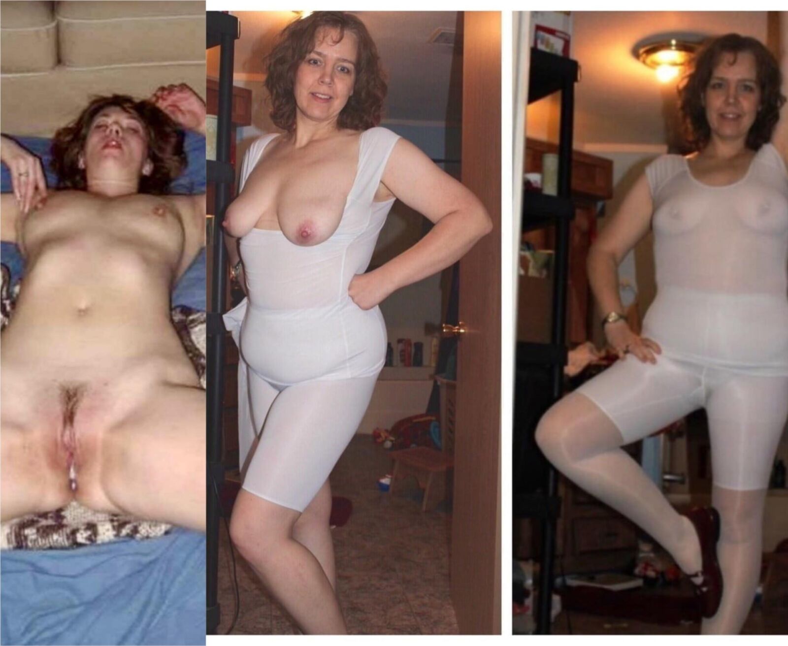 Before and after wives and mothers 