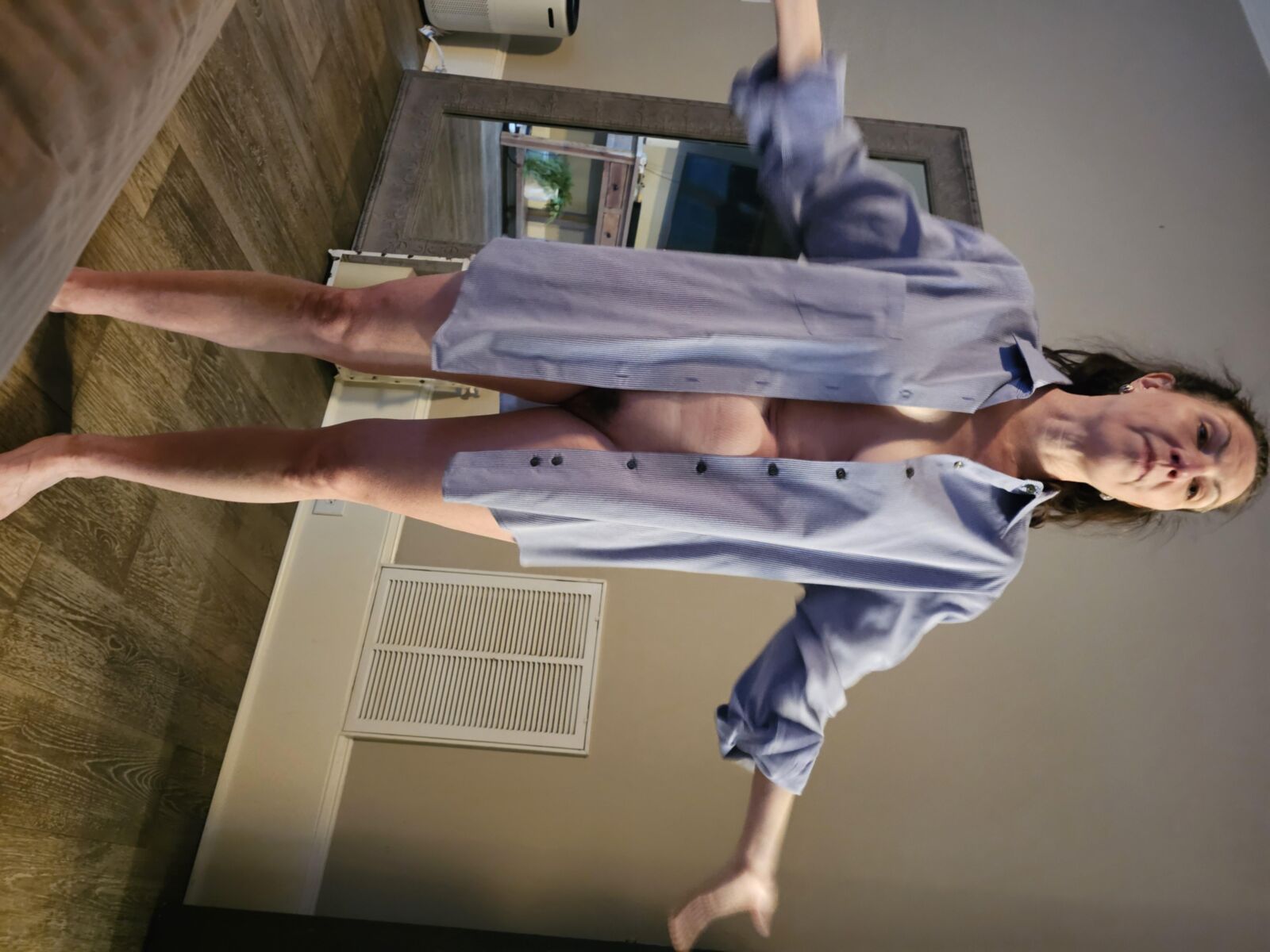 The ButtonDown Bitch The Pale Prim Wife exposed