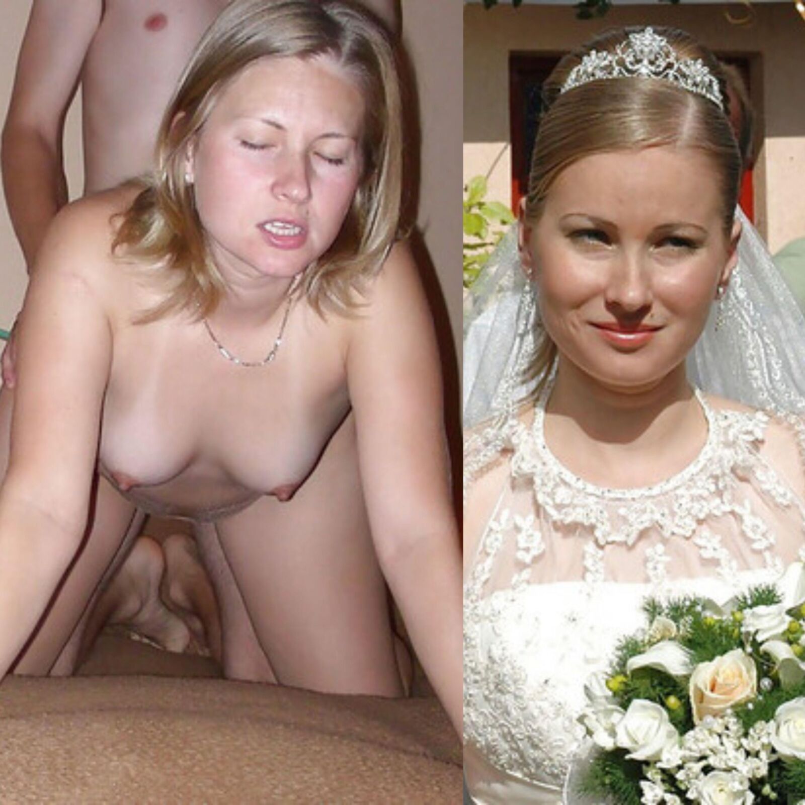 Before and after wives and mothers 