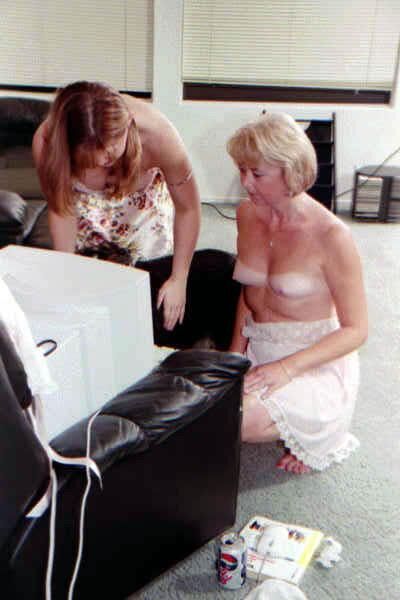Juste de la vraie mère et fille vintage