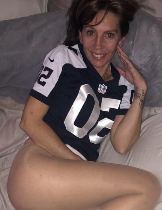 Dallas Cowboy fans in pantyhose then some