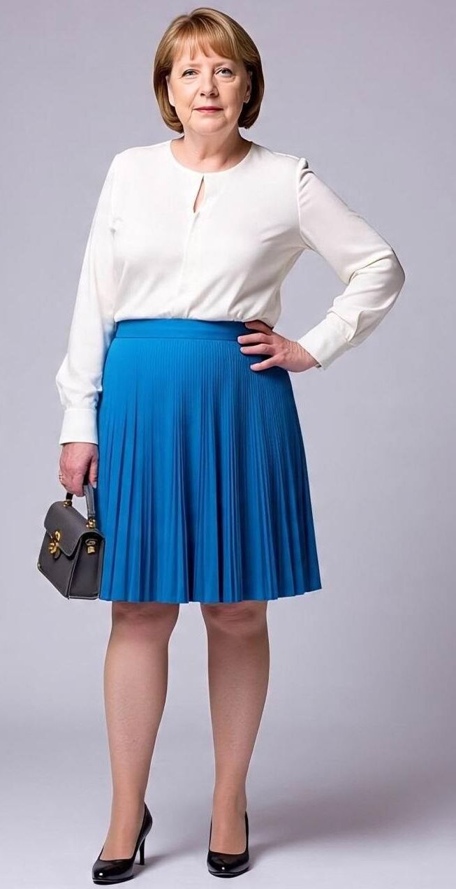 Angela Merkel Sexy à Roecken und Pumps ...