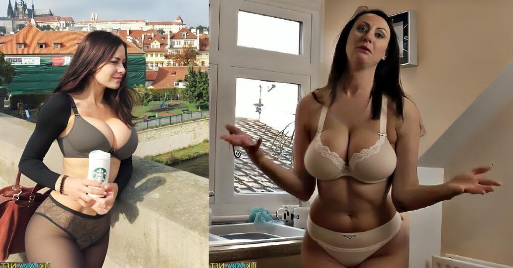Lara Latex affronte Ukrainien Natalia Bobrick